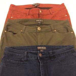 3 Pair New size 12 skinny jeans